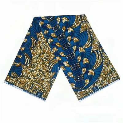 Jednostranně potištěná polyesterová voskovaná tkanina